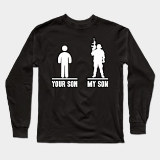 My Son is a Veteran Long Sleeve T-Shirt